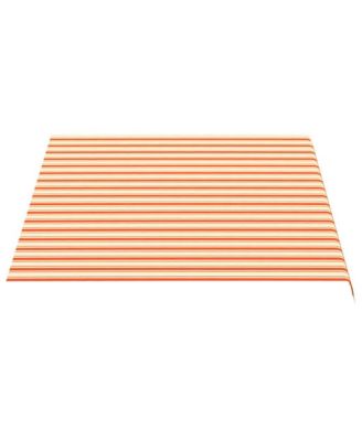 Replacement Awning Fabric Yellow and Orange