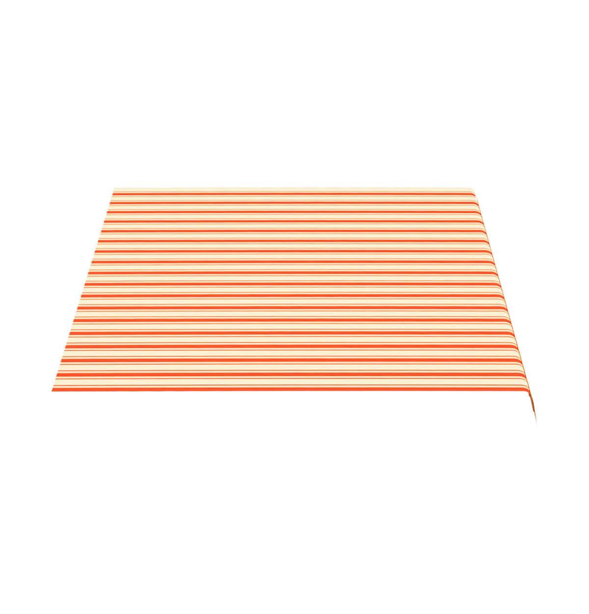 Replacement Fabric for Awning Yellow and Orange 11.5'x8.2'