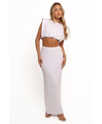 Women's Kya Ribbed Knit Maxi Skirt