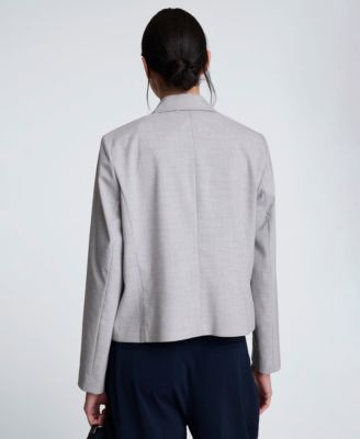 Women's Open Front Peak Lapel Blazer