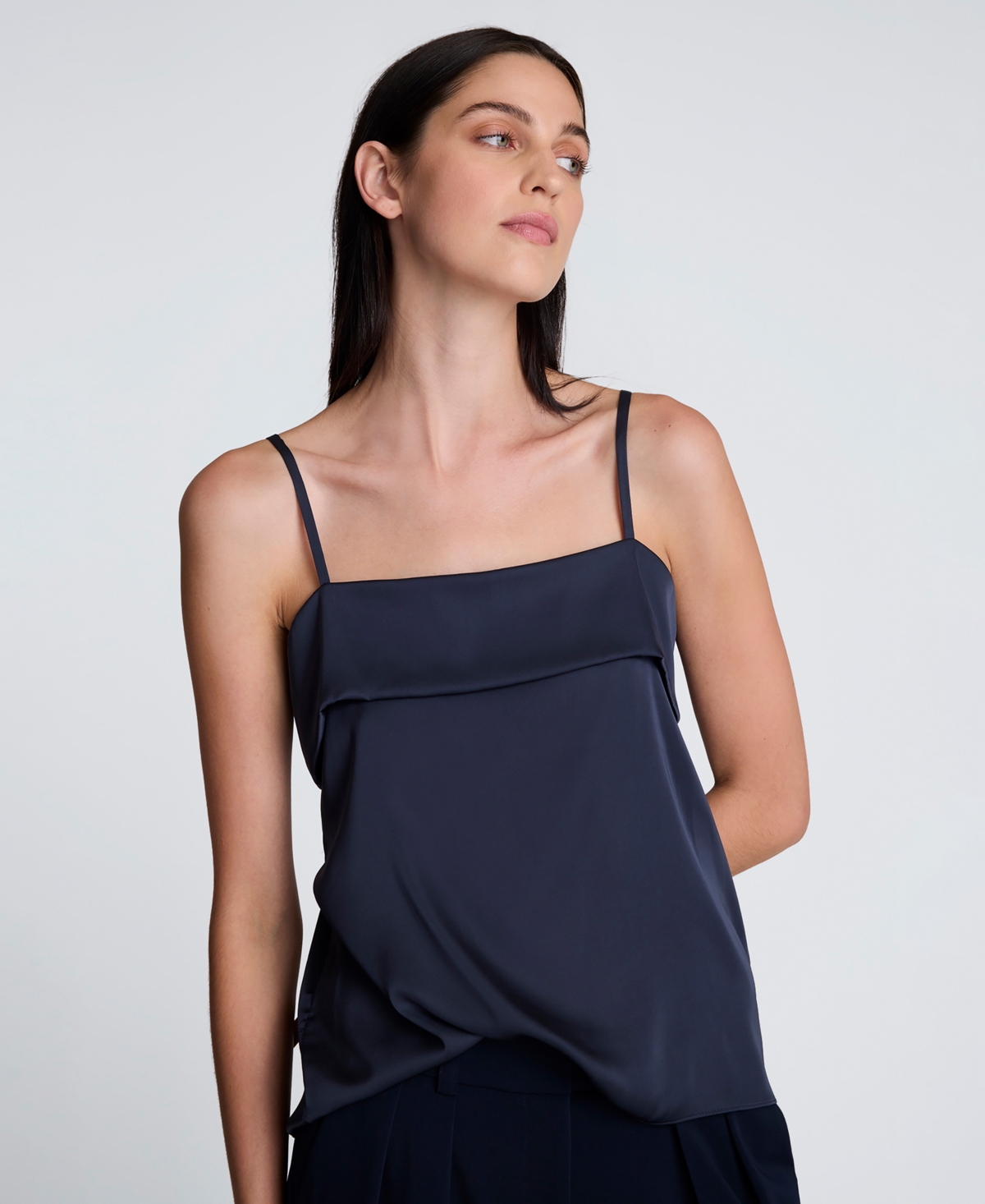 Kenneth Cole Women's Fold-Over Sleeveless Camisole Top