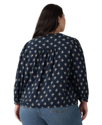 Plus Size Halsey Long-Sleeve Top