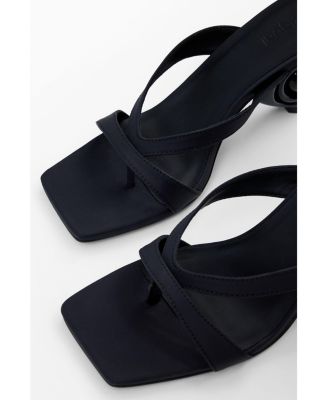 Women's Sandalia tacon corazon