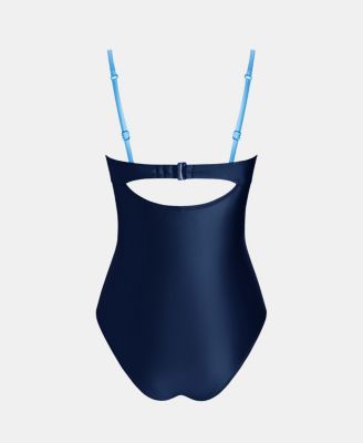 Women's Golden O-Ring Linked One Piece Swimsuit