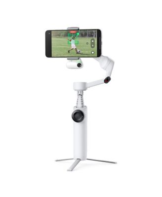Flow 2 3-Axis AI-Powered Smartphone Gimbal with AI Tracker, Summit White