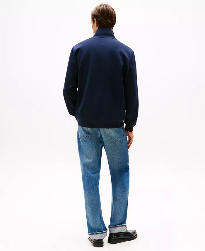 Men's Essential Intechno Knit Regular-Fit Quarter-Zip Sweatshirt - thumbnail 2