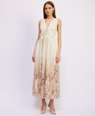 Women's Charlotte V-Neck Sleeveless A-Line Maxi Dress