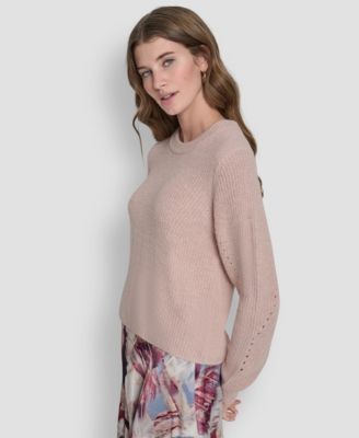 Women's Long-Sleeve Round Neck Sweater