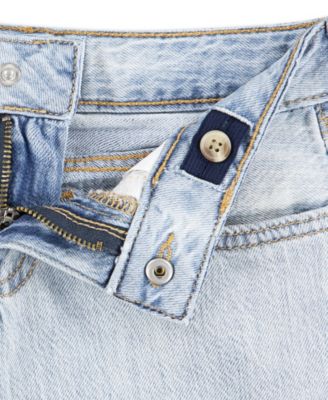 Girls Low-Rise Seamed Baggy Jeans