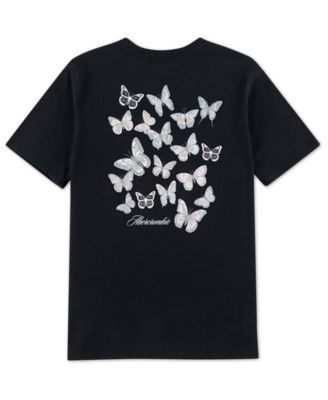 Girls' Butterfly Graphics Short-Sleeve T-Shirt