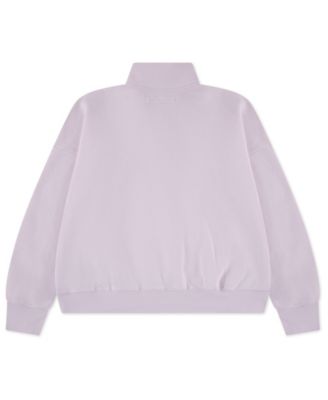 Girls' Cropped Pull-On Sweatshirt