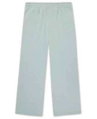 Girls' Essential Fleece Wide-Leg Pants