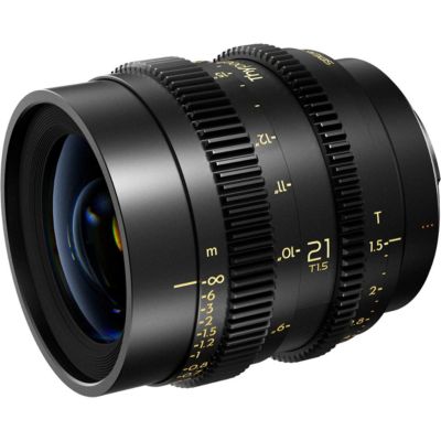 Simera-C 21mm T1.5 Prime Cine Lens for Sony E, Black