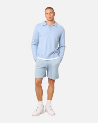 Men's Fluffy Knit Shorts