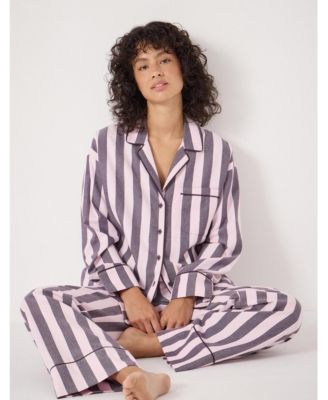 Women's Cotton Stripe Pajamas