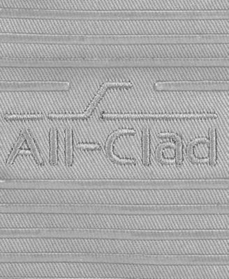 Ribbed Silicone Cotton Twill Potholders, Set of 4