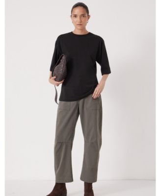 Women's Zip Detail Short Sleeve T-Shirt