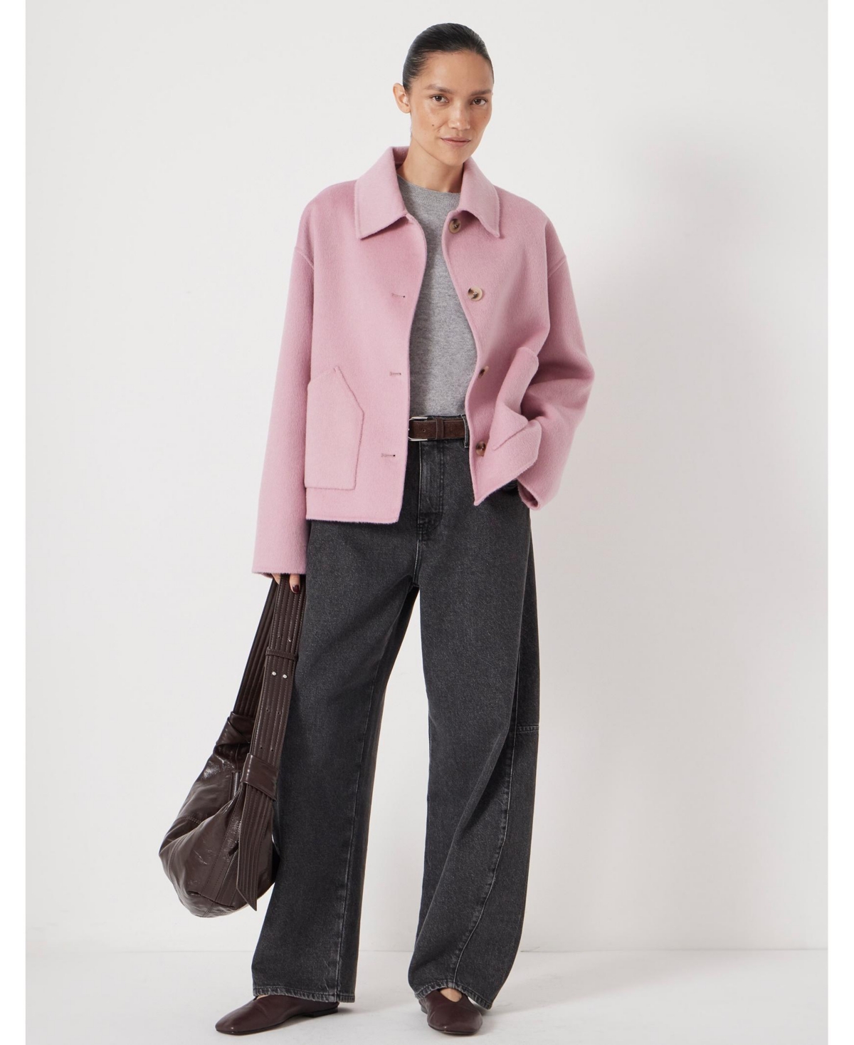 Hush Women's Pure Wool Double Faced Jacket