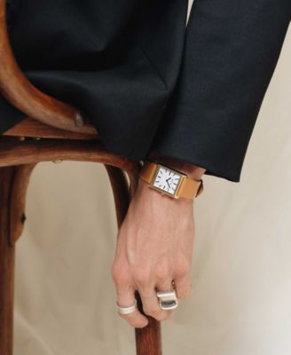 Women's 'Virgil' 1736a Brown Leather Strap Watch, 26mm