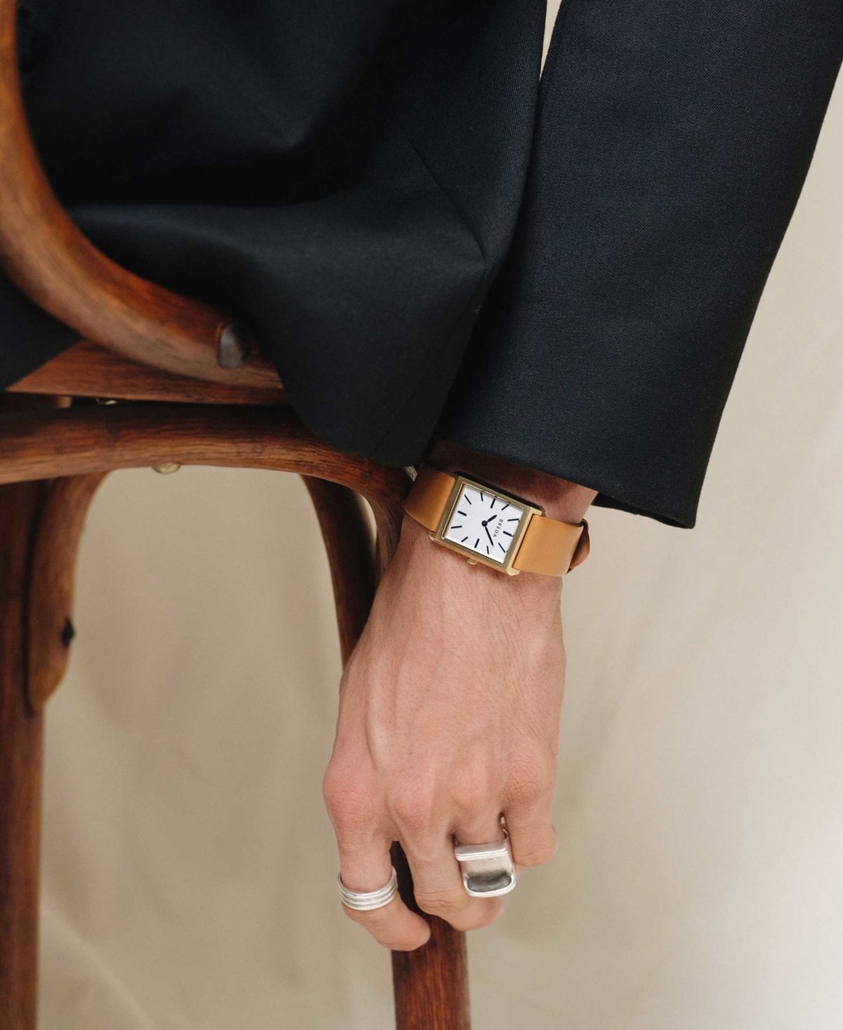 Breda Women's 'Virgil' 1736a Brown Leather Strap Watch, 26mm