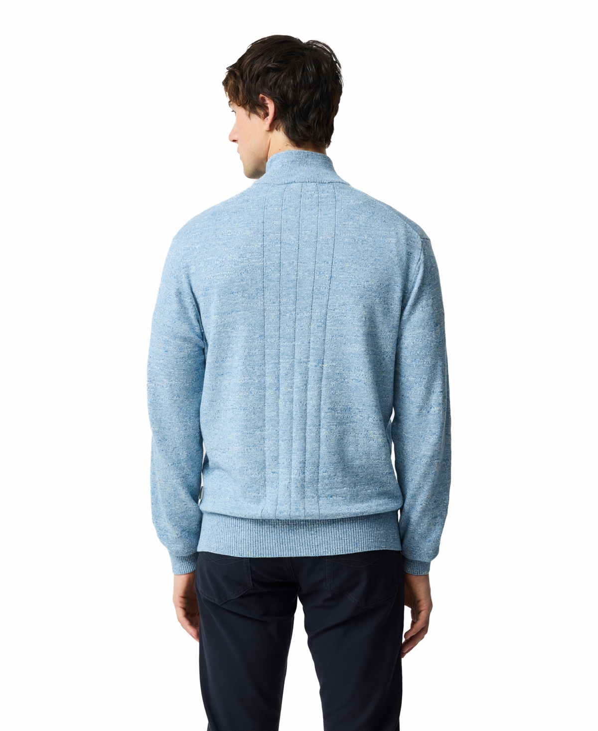 Rodd & Gunn Fortrose 1/4 Zip Knit In Multi