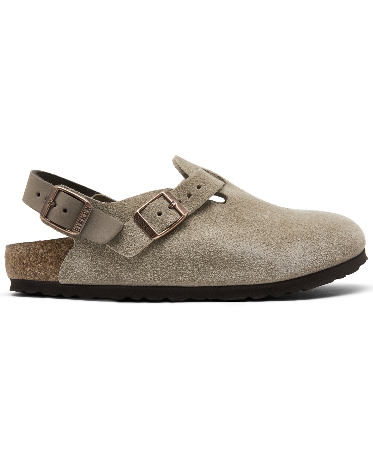 Birkenstock Women's Tokio Birkibuc Clogs from Finish Line