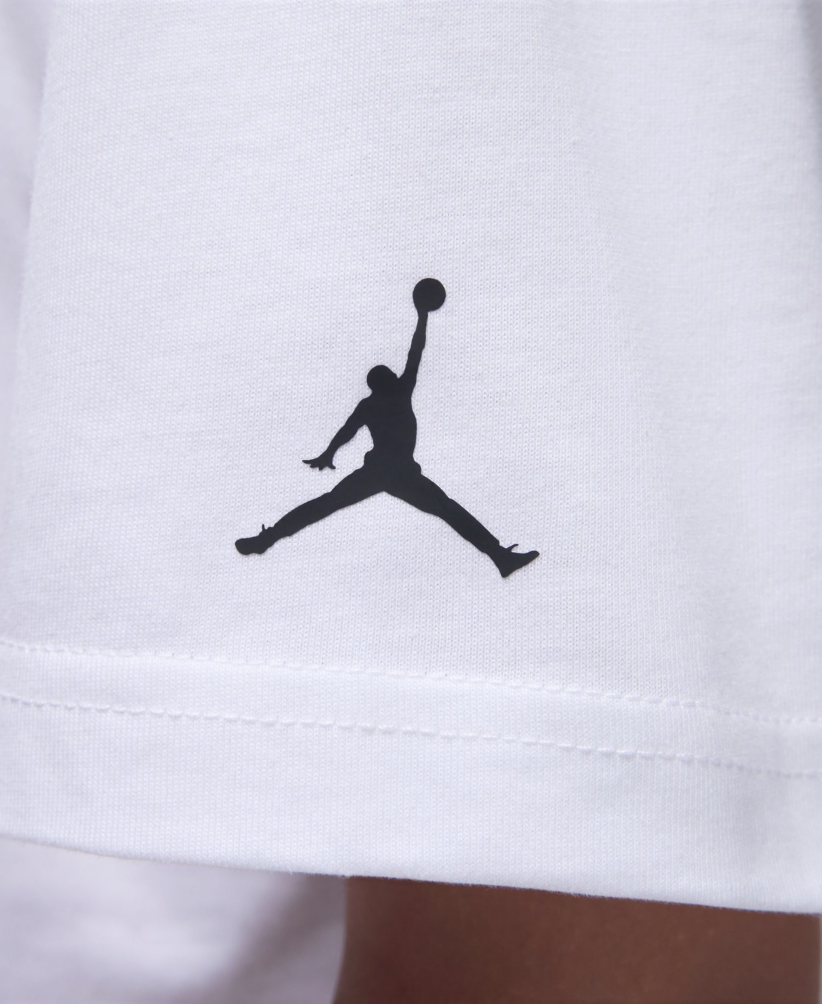 Jordan Air Big Boys 8-20 Crewneck T-shirt In White