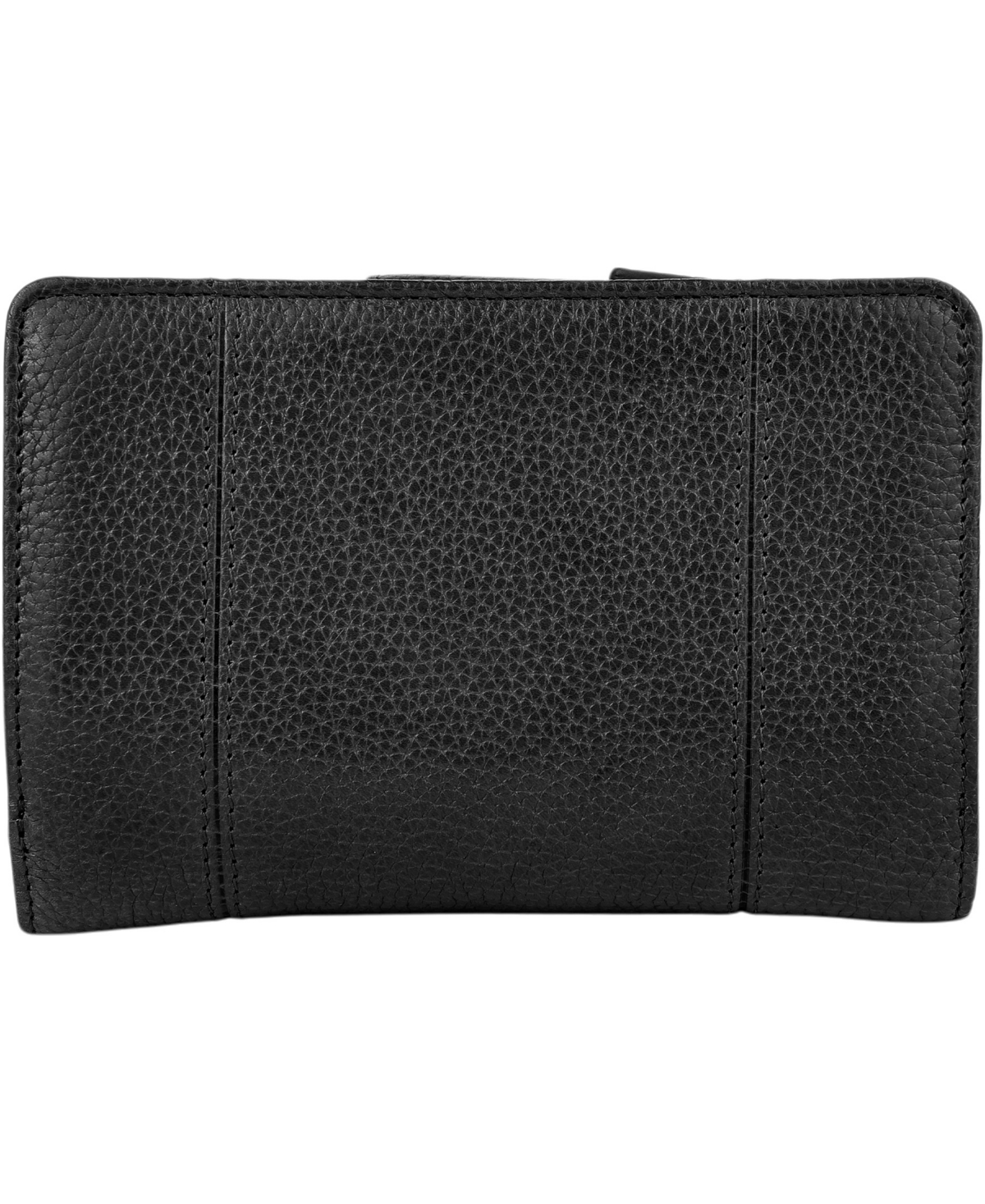 Mancini Fifth Avenue Rfid Secure Zipper Clutch