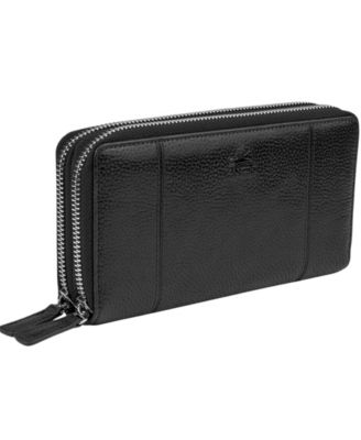 Fifth Avenue RFID Secure Double Zipper Wallet