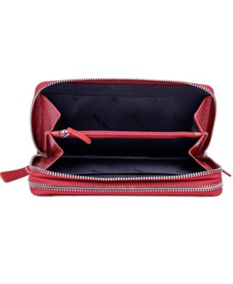 Fifth Avenue RFID Secure Double Zipper Wallet