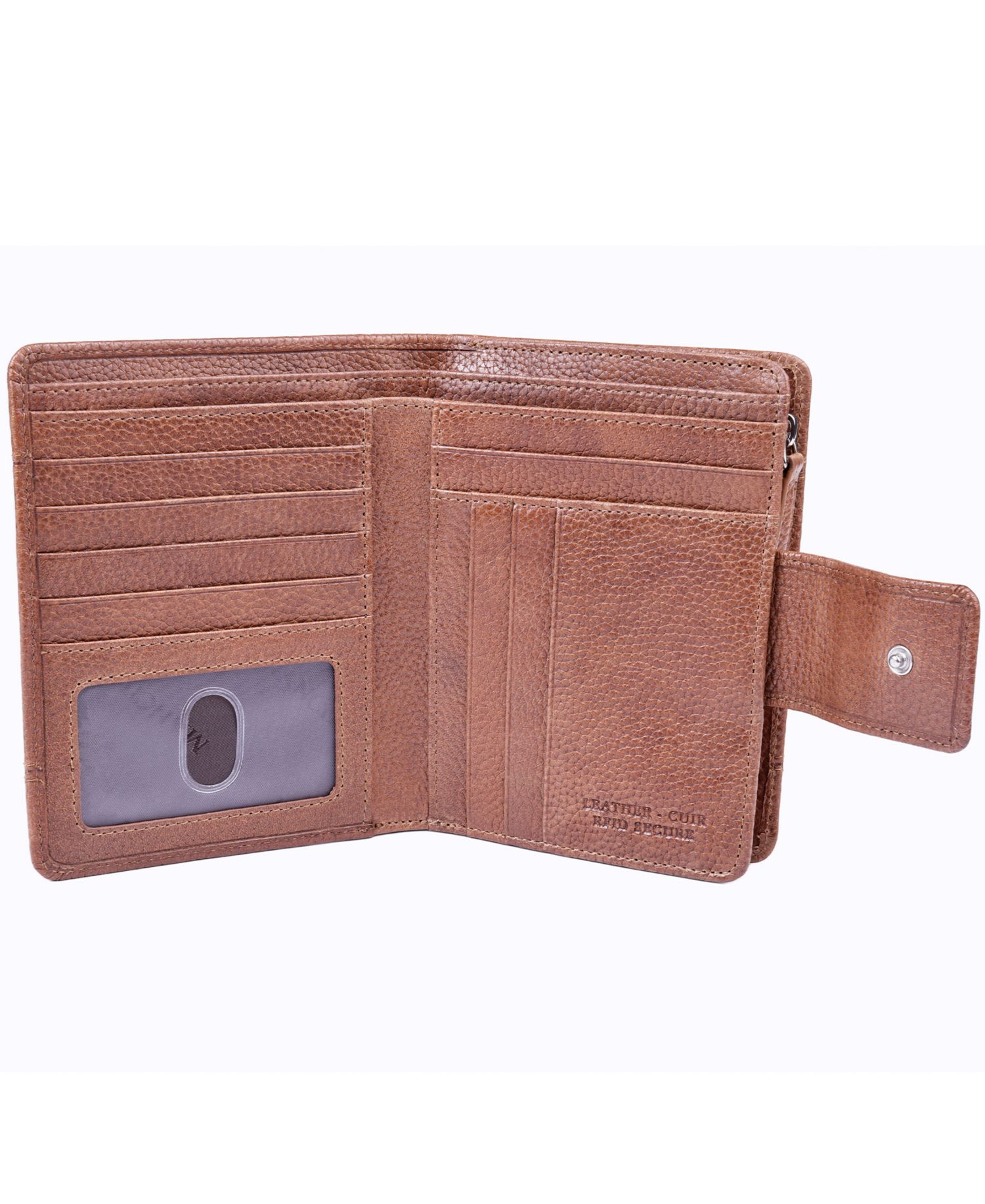 Fifth Avenue RFID Secure Zipper Clutch