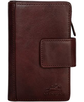 Pelle D'oro RFID Secure Snap Trifold Wallet