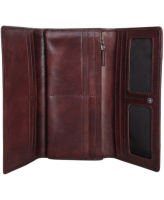 Pelle D'oro RFID Secure Trifold Wallet