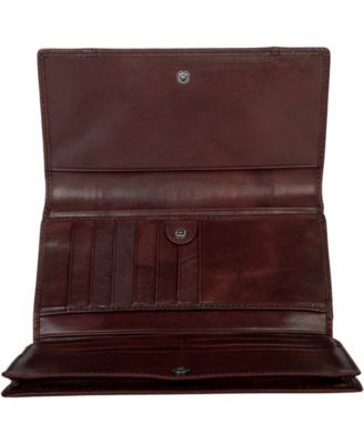 Pelle D'oro RFID Secure Quad Fold Wallet