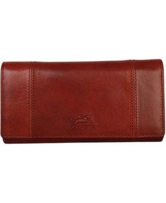 Pelle D'oro RFID Secure Quad Fold Wallet