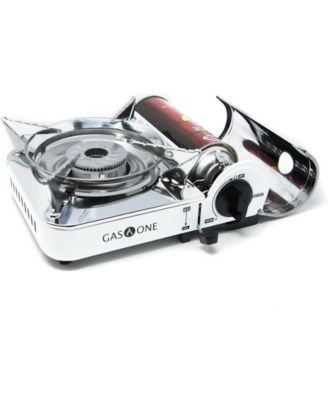 Emergency Gear Camping Mini Butane Portable Gas Stove with Carrying Case