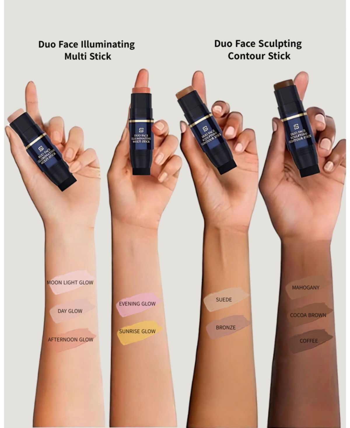 Siia Cosmetics Sculpt and Radiance Duo Set