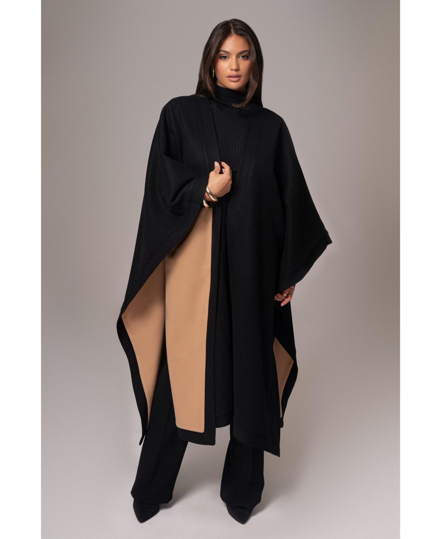 JLUXLABEL Women's Park City Reversible Shawl, цвет: Бежевый — фото 6