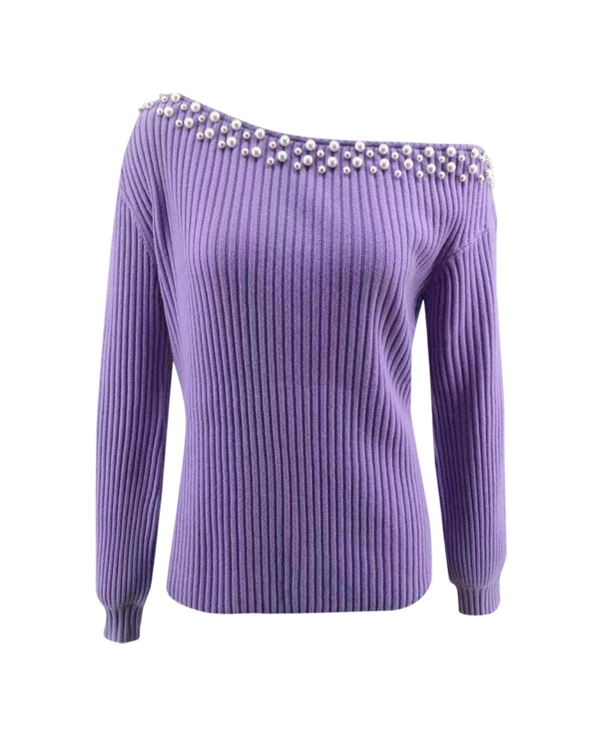 Bellemere New York Women's Bellemere Off-Shoulder Sweater