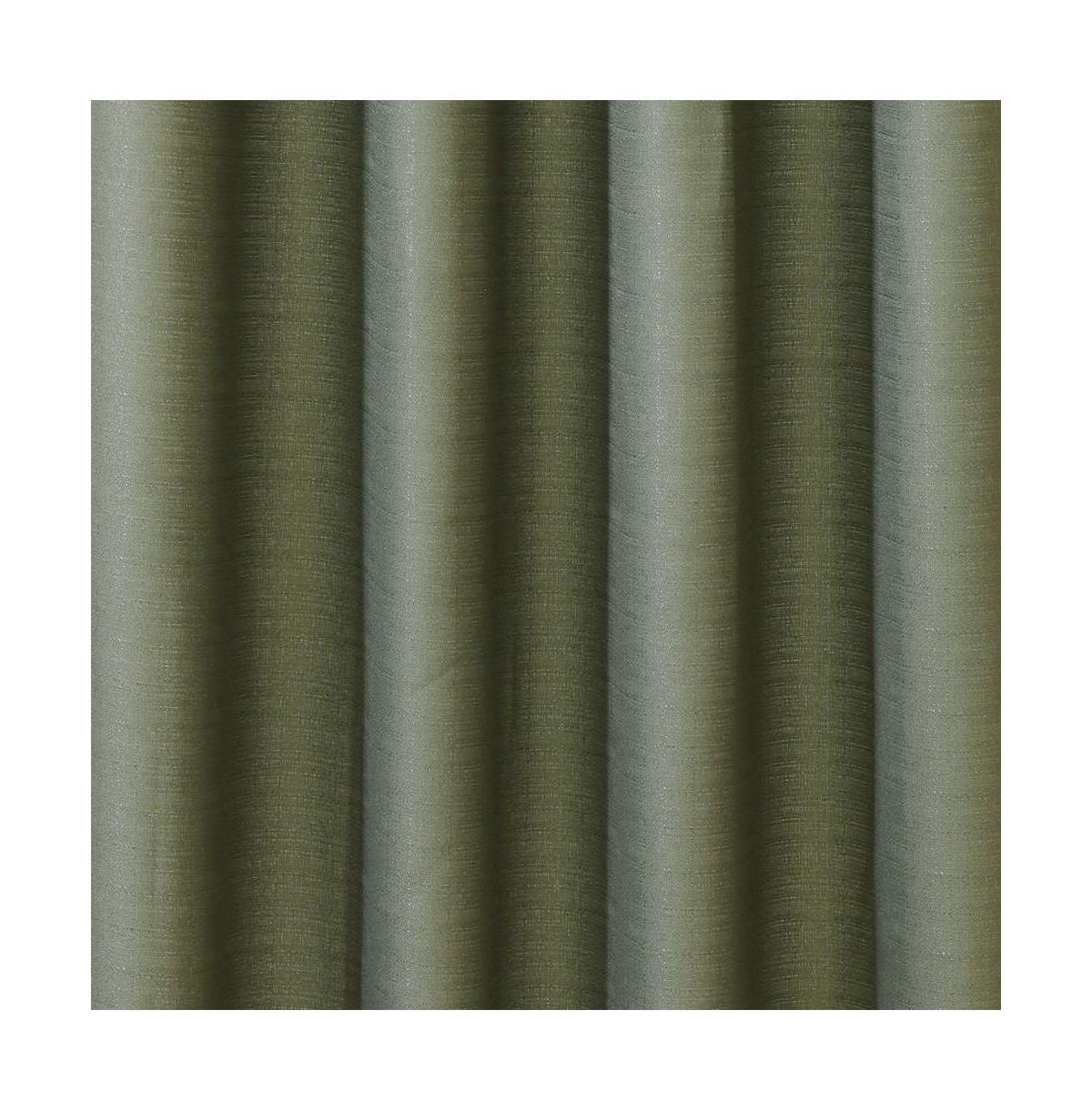 Habitat Cameron Light Filtering Slub Textured Exclusive Grommet Curtain Panel 52" x 108" Olive