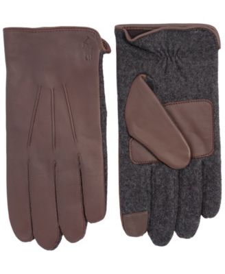 Men's Nappa Hybrid Touch Glove