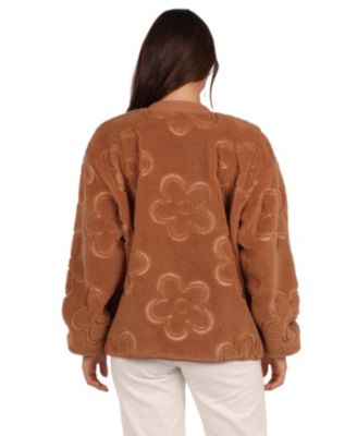 Women's Lasky Flower Pattern Button Down Jacket
