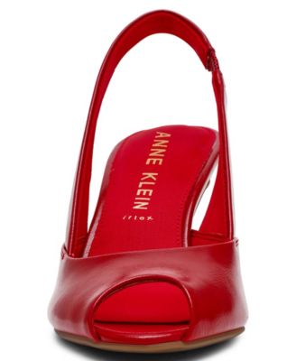 Women's Jovi Peep Toe Slingback Pumps