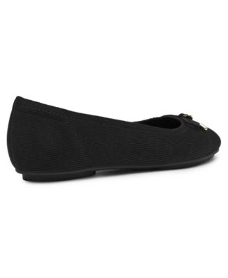 Women's Luci Knit Cap Toe Ballet Flats