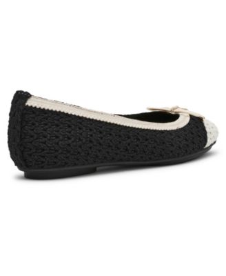 Women's Luci Crochet Cap Toe Ballet Flats