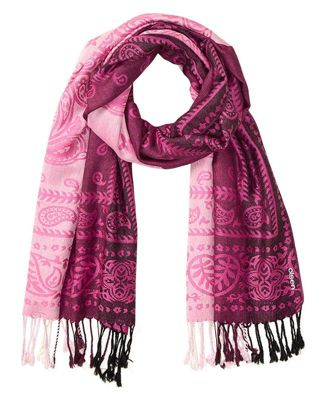Women's Paisley & Floral Scarf