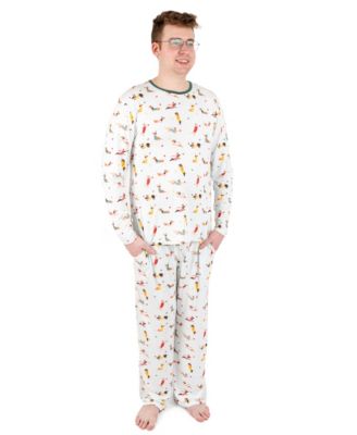 Men’s Two Piece Viscose from Bamboo Holiday Pajamas