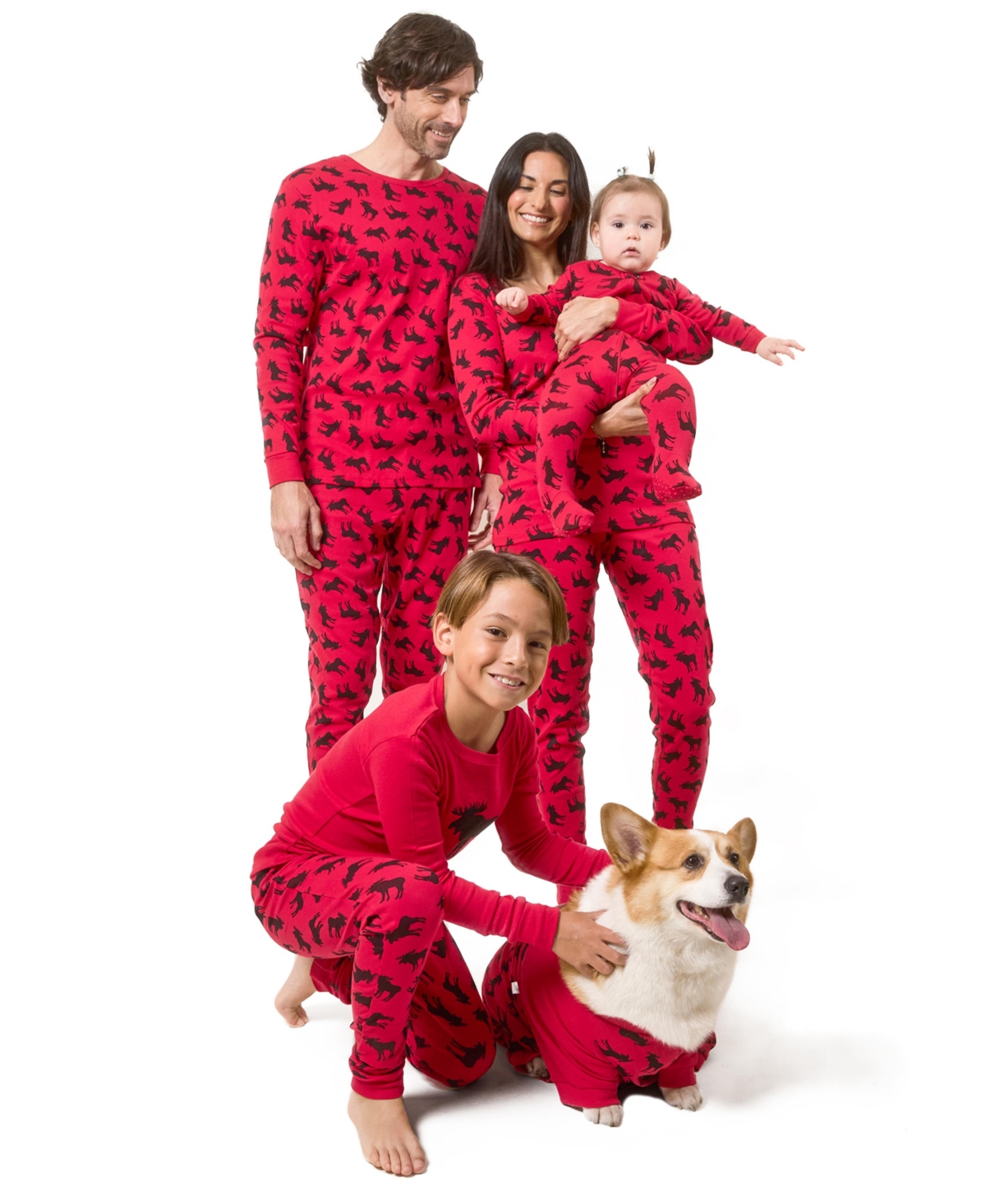 Leveret Men's Men s Two Piece Cotton Holiday Pajamas
