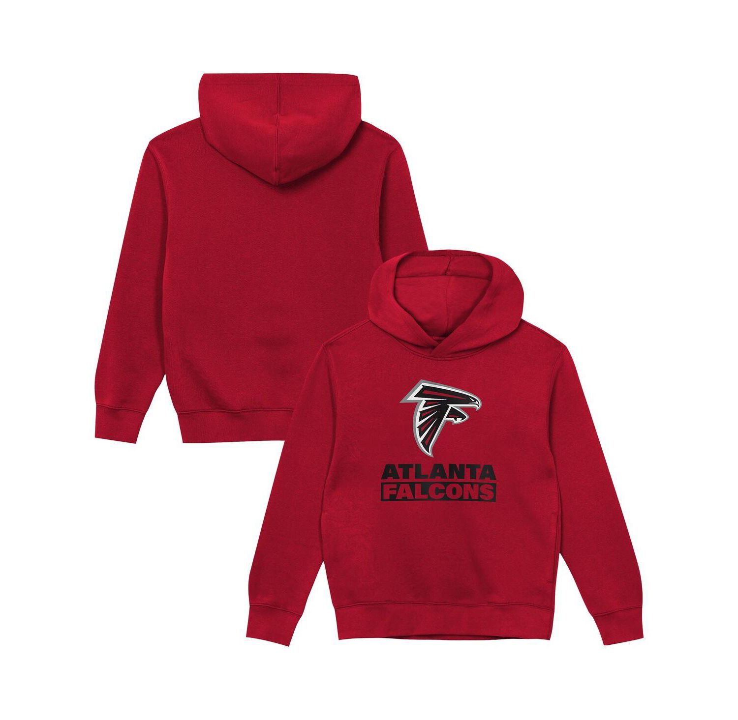 Preschool Red Atlanta Falcons Back to Basics Hoodie