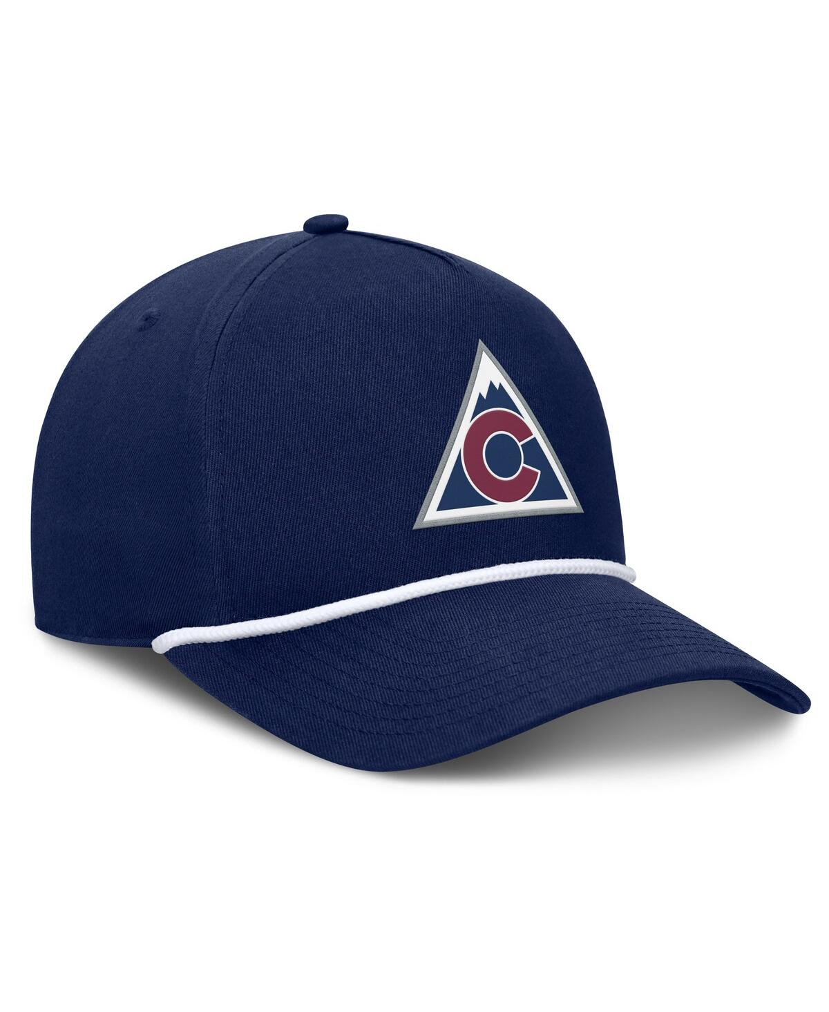 Fanatics Men's Navy Colorado Avalanche Authentic Pro Alt Jersey A-Frame Adjustable Hat